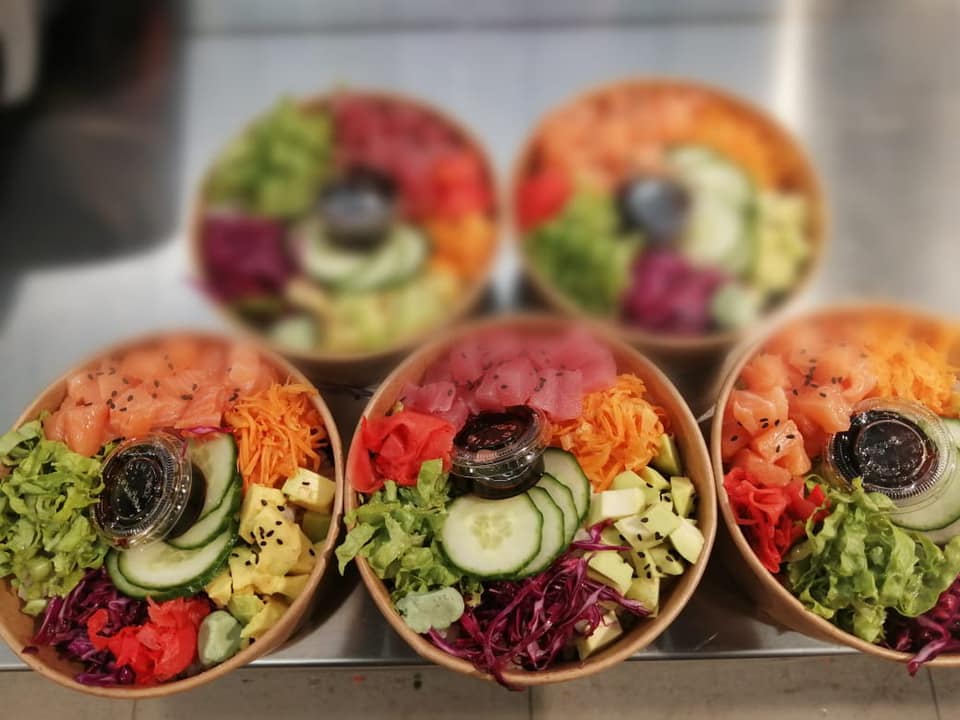 Poke bowls Sushi Festival